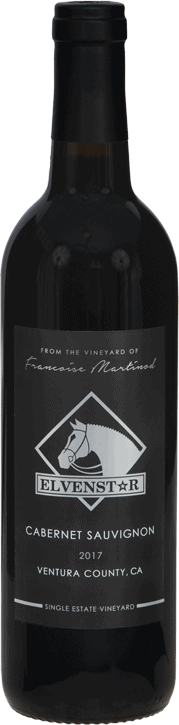Bottle of Elvenstar Vineyard Cabernet Sauvignon 2017